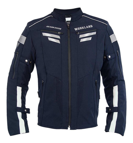 Chamarra Motociclista Hombre Protecciones Impermeable Wkl Am