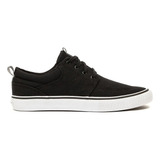 Zapatilla Rusty Yonkers Black Canvas