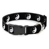 Collar De Clip De Plástico Con Hebilla - Símbolo Yin Yang - 