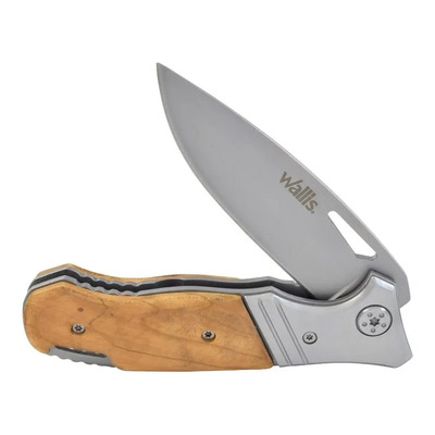 Navaja Acero Inoxidable Dureza 54-56 Color Madera Wallis | Meses sin interés