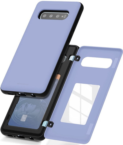 Funda Bumper Uso Rudo Porta Tarjetas Para Galaxy S10/s10+