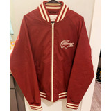 Chamarra Lacoste Bomber Big Crock Varsity Termica Supreme M