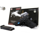 Pistola Airsoft F229 R Negra Full Metal We