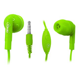 Audífonos Gummy In-ear Manos Libres Verde Mlab