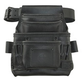 St2880 :: 10 Pocket Nail & Tool Pouch Rugged Black Colo...
