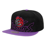 Gorra Mitchell And Ness Toronto Raptors Low Big Face Nba Bas