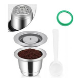 Cápsulas Nespresso Reutilizables Rellenables + Tamper