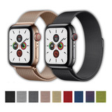 Correas Para Apple Watch Metalicas Loop Multicolor Premium 