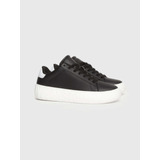 Tenis Negro Logo En Suela De Mujer Tommy Jeans