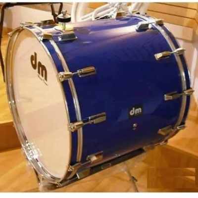 Tambora Profesional Azul Profundo 22x16x24 Dm Dmb221624db | Meses sin interés
