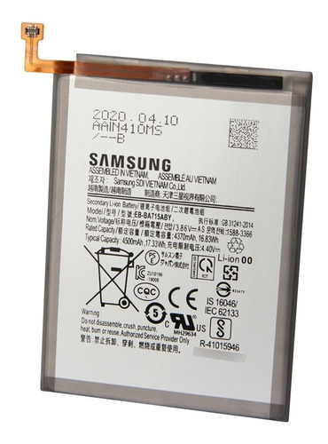 Bateria Original Samsung Galaxy A71 A715 4500 Mah Genuina