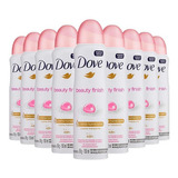 Kit Com 9 Desodorante Aerosol Dove Beauty Finish 89g