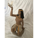 Figura De Cleopatra De Porcelana De Nadal España Certificada