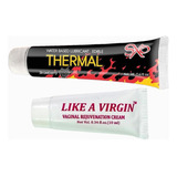 Lubricante Sensacion Termica Fresa & Like A Virgin Vaginal