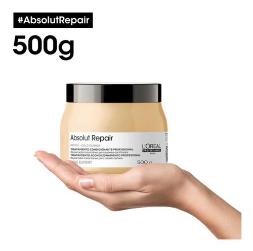 Creme De Hidratação Profissional Loreal Absolut Repair 500g