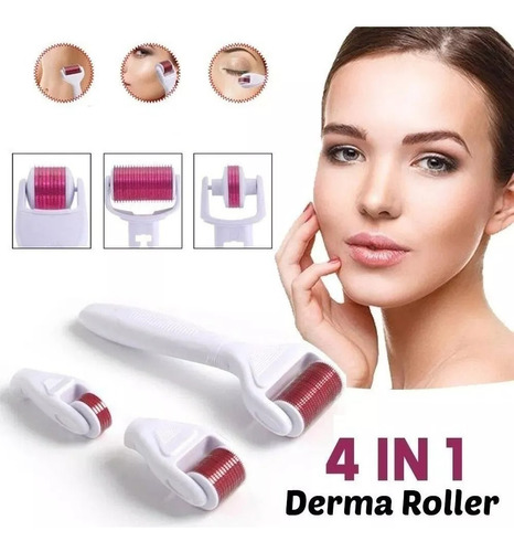 Derma Roller 4 En 1 Cuidado Fac - Unidad a $49900