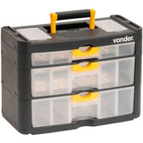 Organizador Plástico Opv 0400 Vonder Cor Amarelo E Preto