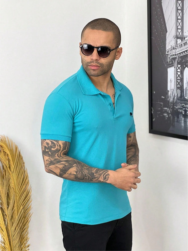 Camisa Polo Masculina Moda Casual Social Estilosa Versátil