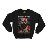 Pullover Sudadera Ugly Sueter God Of War Kratos Dios Game