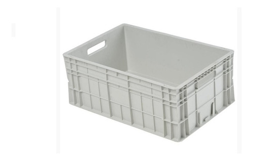Kit 3 Caixas Container Organizador Empilhavel 46l Branca 