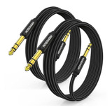 Cable De Instrumento Trs De 14 Pulgadas, 3,3 Pies, Paqu...