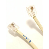 Cable Teléfono Rj11 De 5 Mt Y Patch Cort Cat 6 De 10 Mt 