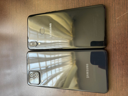 Set X2 Celulares Samsung A22 Y A10s Negros + Tarjeta 4 Gb