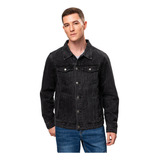 Chaqueta Gravillada Negro Hombre Fashion's Park