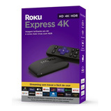 Roku Express 4k Streaming Player Full Hd Hdmi Usb -