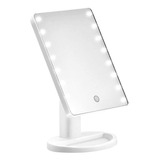 Mist Jewel Espejo Luz Led Maquillaje De Alta Definición | Utensilio Para Maquillar Con Luces E Intensidad Adaptable Con Conexíon Usb O Baterías Y Rotación 360° Para Uso Personal