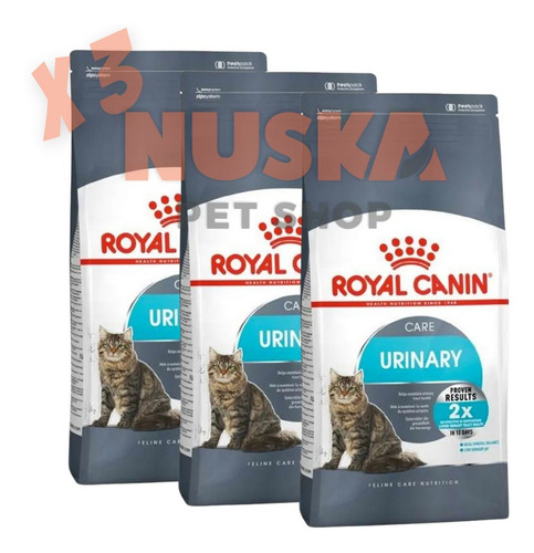 Royal Canin Urinary Care Cat 1.5 Kg X 3 Unidades Gato Nuska