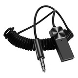 Receptor Bluetooth Usb 3.5mm Para Auto Con Toma Aux