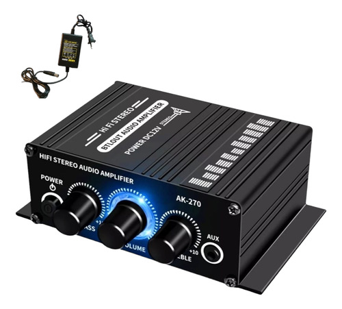 Amplificador Para Uso Doméstico De Potencia 400 Wats Hi-fi E