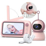 Babytone Video Baby Monitor Con Cámara Y Audio, Cam Para Beb