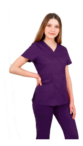 Pijama Quirurgica Antifluidos Mujer Morado