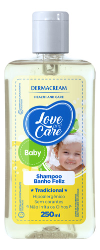  Shampoo Bebê Infantil Glicerina Camomila Dermacream 250ml