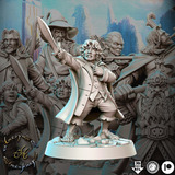 Miniatura Frodo Senhor Dos Anéis Para Rpg, Zombicide, D&d