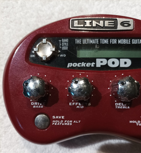 Line 6 Pocket Pod Pedalera Portatil Multi Efectos Guitarra