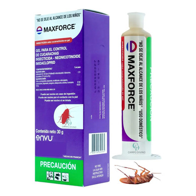 Maxforce Jeringa 30 Gr Veneno Para Cucarachas Max Force | Envío gratis