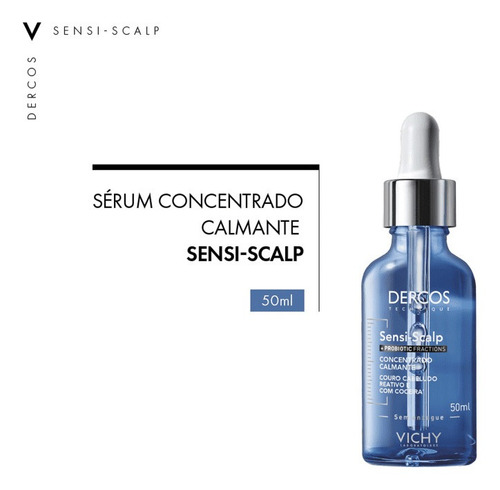 Sérum Calmante Capilar Dercos Sensi Scalp 50ml Vichy