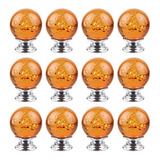 12 Pcs Pomos De Cristal Armario - Pomos Redondos De Bur...