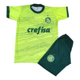Kit Conjunto Infantil E Juvenil Do Palmeiras 02 Ao 14