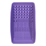 Klass Vough Brush Cleansing Paleta Para Limpar Pincel Ss-02 Cor Violeta