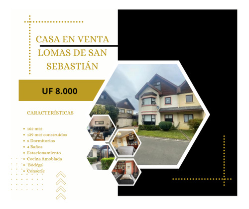 Casa En Venta De 5 Dorm. En Concepción