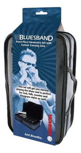 Hohner Bluesband - Paquete De 7 Llaves De G, A, B Plana, C,