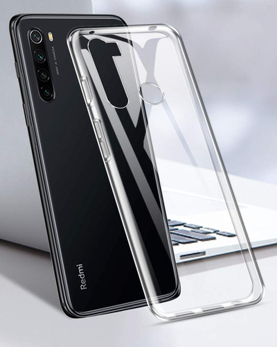 Funda Protector Uso Rudo Compatible  Redmi Note 8 + Vidrio