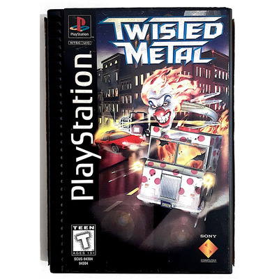 Twisted Metal Long Box Playstation1 Ps1.