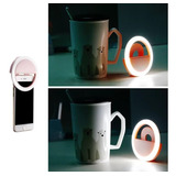 Mini Aro De Luz Celular Anillo Led Selfie Lampara  Usb