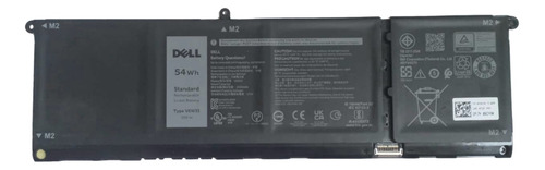 Bateria Dell V6w33 4 Células 54whr 3420mah - Original Dell -