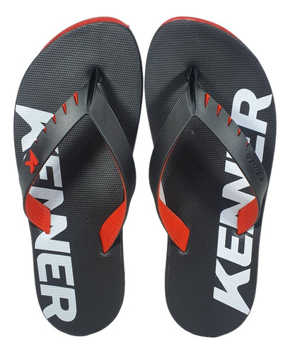 Chinelo Masculino Impermeável Kenner Red Dnn Confortável